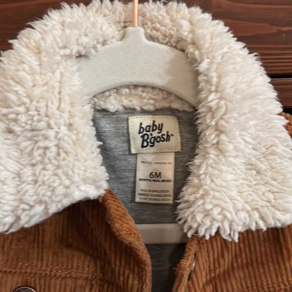 BABY B’GOSH | Corduroy Shearling Jacket | 6M - Picture 5 of 11